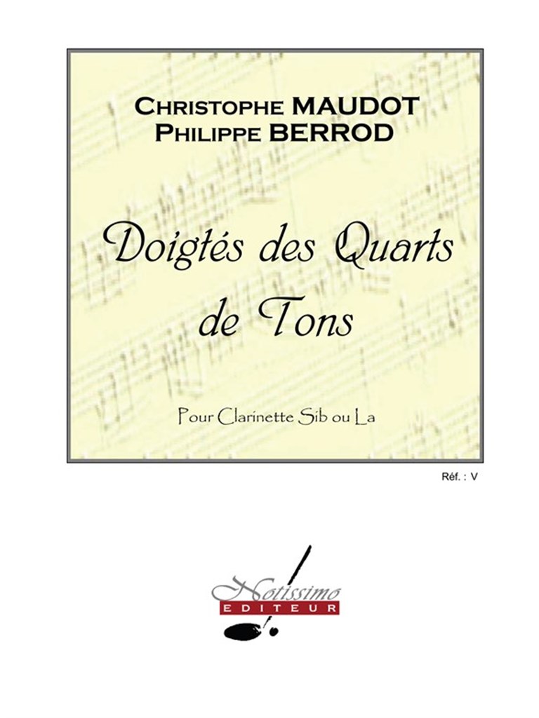Doigtes Des Quarts De Tons